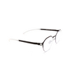 Mykita DORIAN Eyeglasses 541 ebony brown/cranberry - product thumbnail 2/4