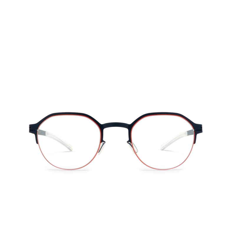 Mykita DORIAN Eyeglasses 542 navy/rusty red - 1/4