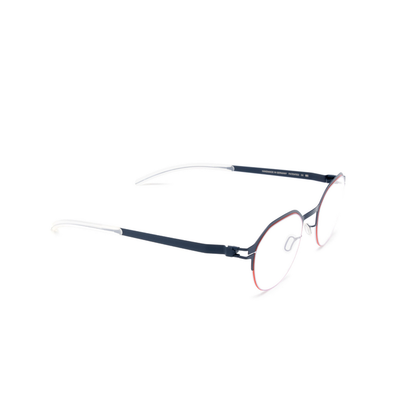 Mykita DORIAN Eyeglasses 542 navy/rusty red - 2/4