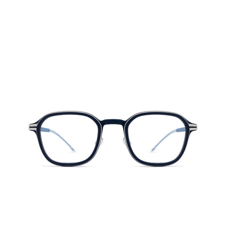 Mykita FIR Eyeglasses 628 mhl3-navy/shiny silver/yale bl - 1/4