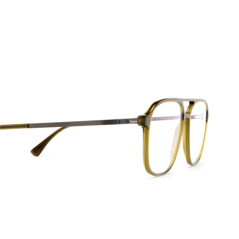 Mykita GYLFI Eyeglasses 727 c116 peridot/graphite - 3/4