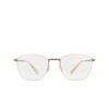Mykita HARU Eyeglasses 360 champagne gold/taupe grey - product thumbnail 1/4