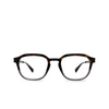 Mykita HAWI Korrektionsbrillen 713 a63 dark brown/santiago gradie - Produkt-Miniaturansicht 1/4