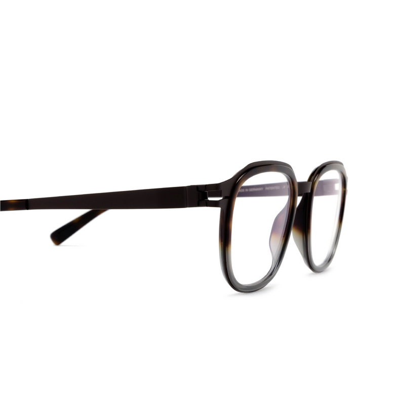 Mykita HAWI Eyeglasses 713 a63 dark brown/santiago gradie - 3/4