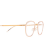 Mykita HELMI Eyeglasses 992 a27-champagne gold/rose water - product thumbnail 3/4