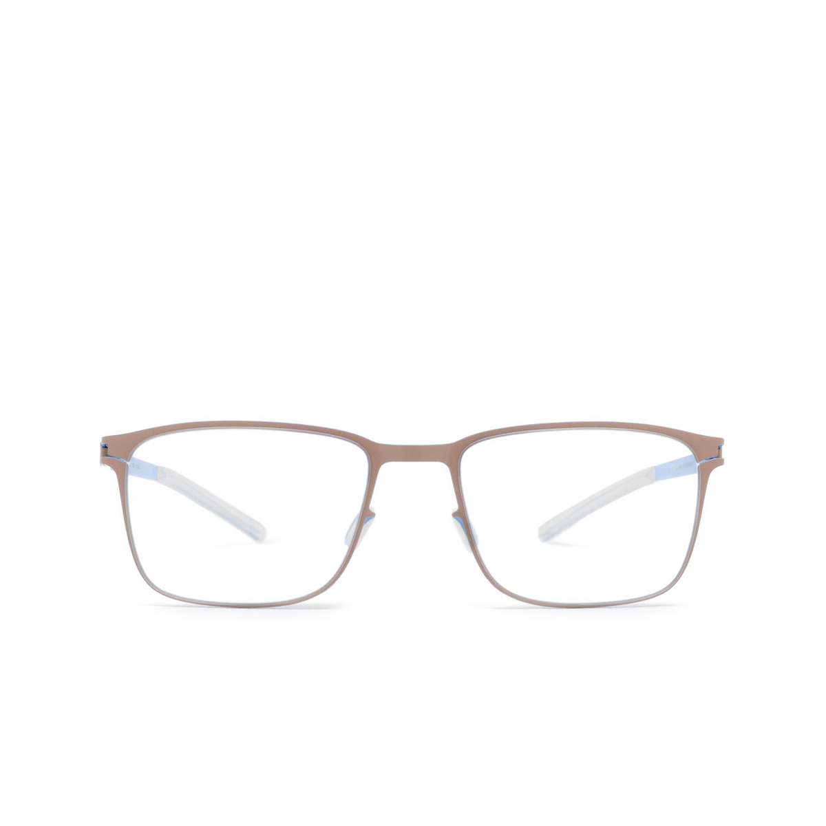 Mykita HENNING Eyeglasses 643 Greige/Light Blue - front view