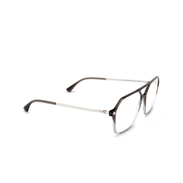 Mykita HITI Eyeglasses 774 c157 grey gradient/shiny silve - three-quarters view