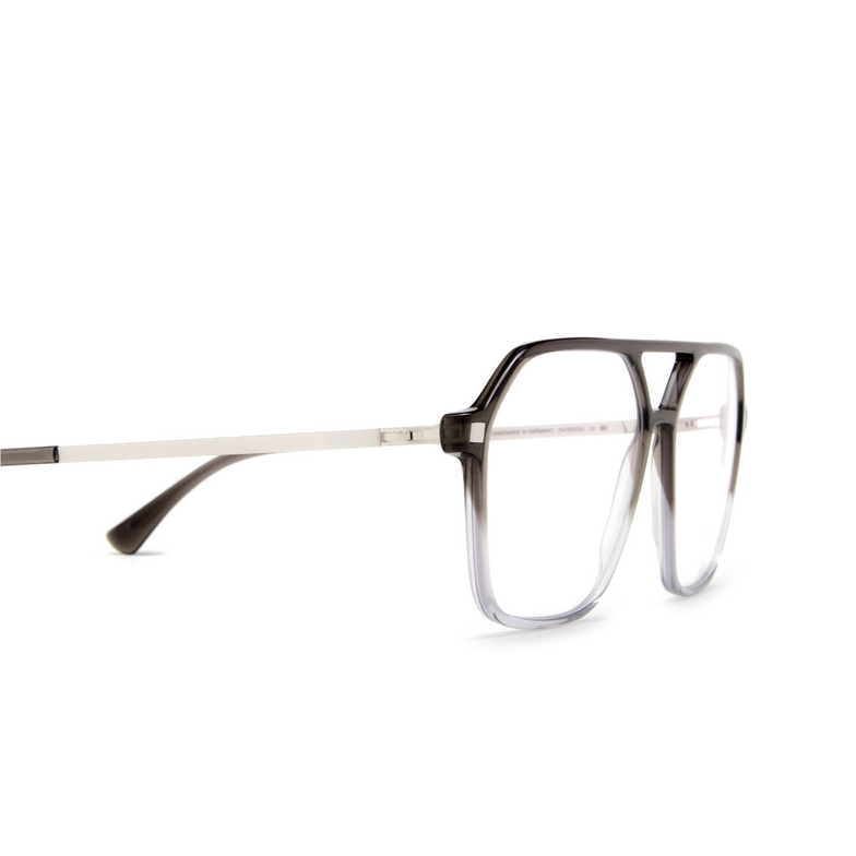 Mykita HITI Eyeglasses 774 c157 grey gradient/shiny silve - 3/4