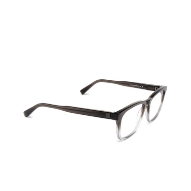 Mykita JAZ Eyeglasses 981 c42-grey gradient/shiny graphi - three-quarters view