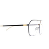 Mykita JELVA Eyeglasses 167 gold/jet black - product thumbnail 3/4