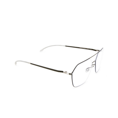 Mykita JELVA Korrektionsbrillen 399 camou green/silver - Dreiviertelansicht