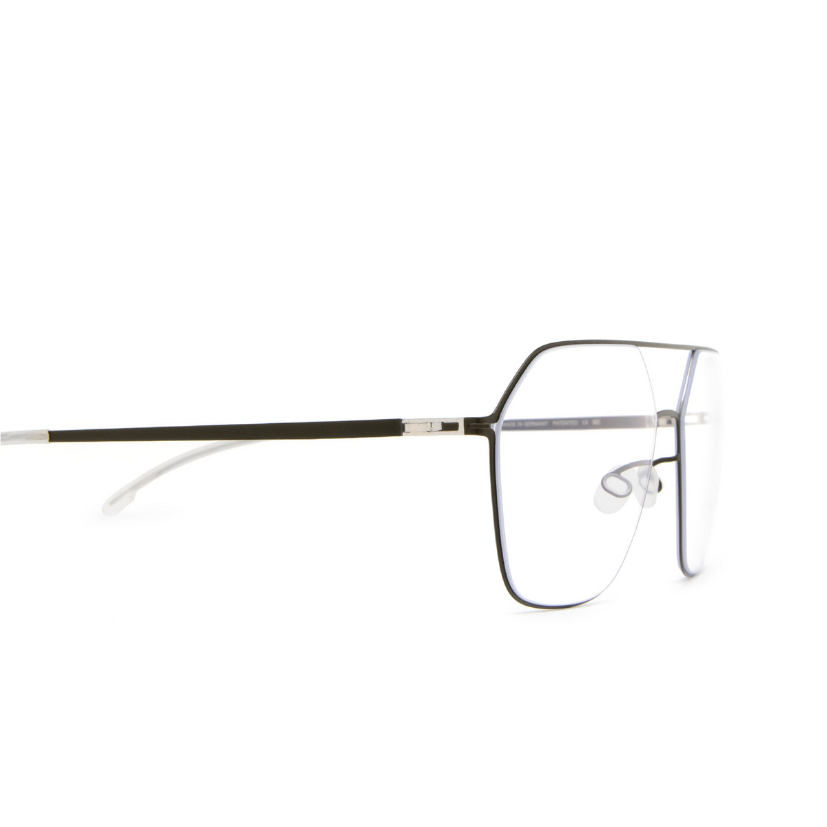 Mykita JELVA Eyeglasses 399 Camou Green/Silver - product thumbnail 3/4