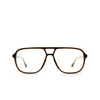 Mykita KAMI Eyeglasses 784 c167 green dark brown/silk gold - product thumbnail 1/4