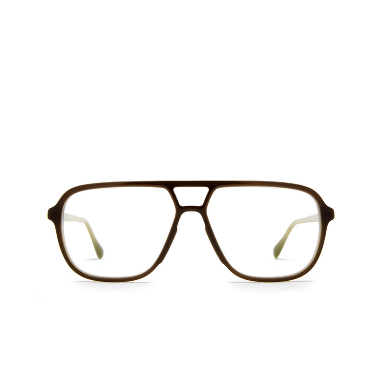 Mykita KAMI Eyeglasses 784 c167 green dark brown/silk gold - 1/4