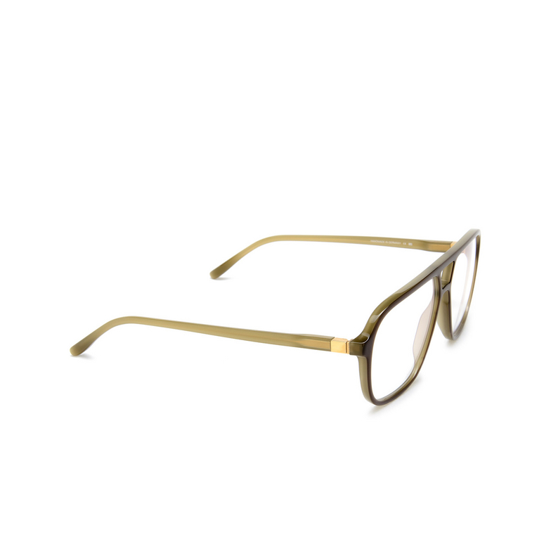 Mykita KAMI Eyeglasses 784 c167 green dark brown/silk gold - 2/4