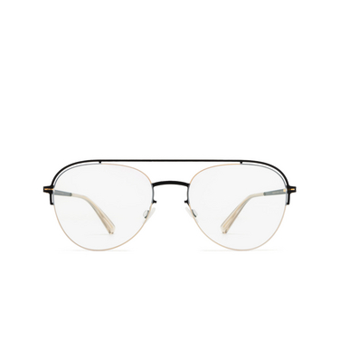 Mykita MISAKO Eyeglasses 639 black/glossy gold - front view