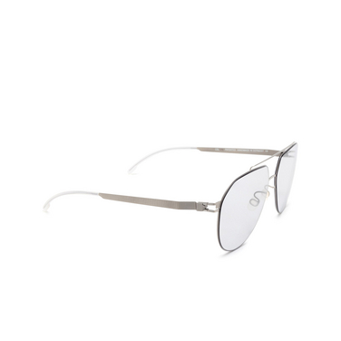 Mykita ML13 Korrektionsbrillen 470 matte silver - Dreiviertelansicht