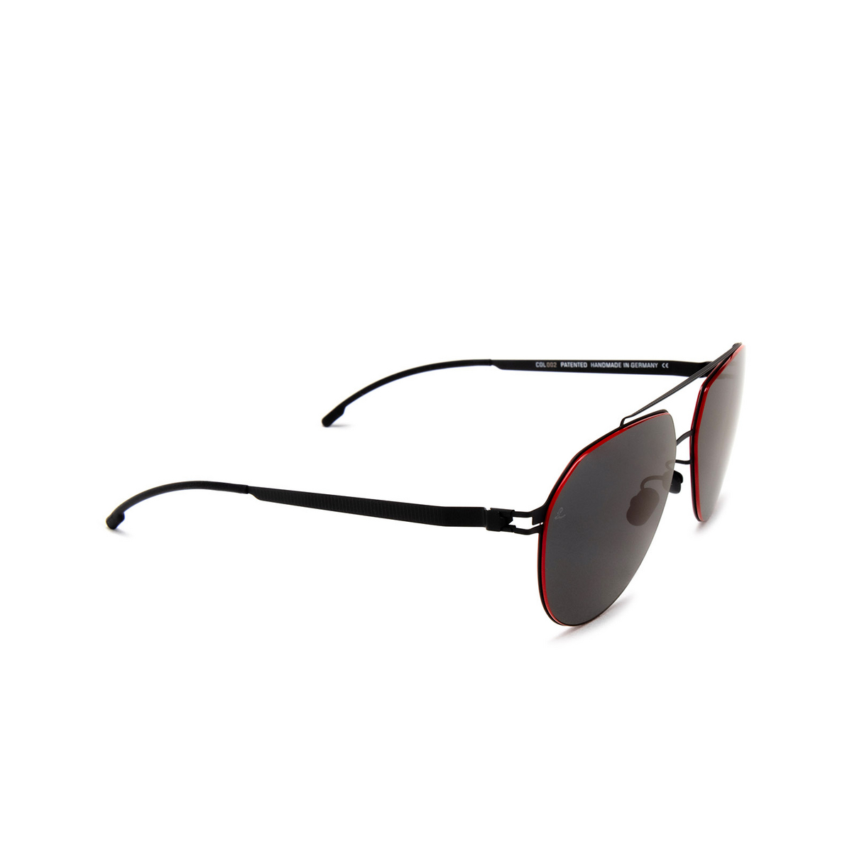 Mykita ML13 Sunglasses 002 Black - three-quarters view