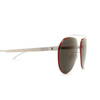 Mykita ML13 Sunglasses 470 matte silver - product thumbnail 3/4