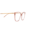 Mykita MOSHA Eyeglasses 889 c103 melrose/champagne gold - product thumbnail 3/4