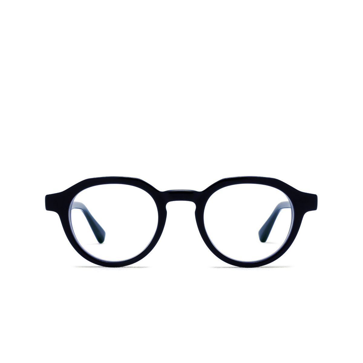 Mykita NIAM Eyeglasses 771 C154 Milky Indigo/Shiny Silver - front view