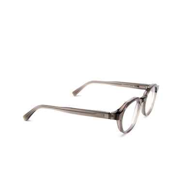 Mykita NIAM Korrektionsbrillen 776 c159 clear ash/shiny silver - Dreiviertelansicht