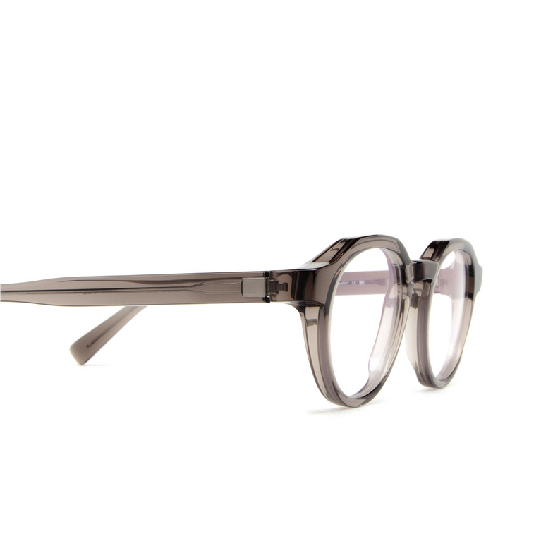 Mykita NIAM Eyeglasses 776 c159 clear ash/shiny silver - 3/4