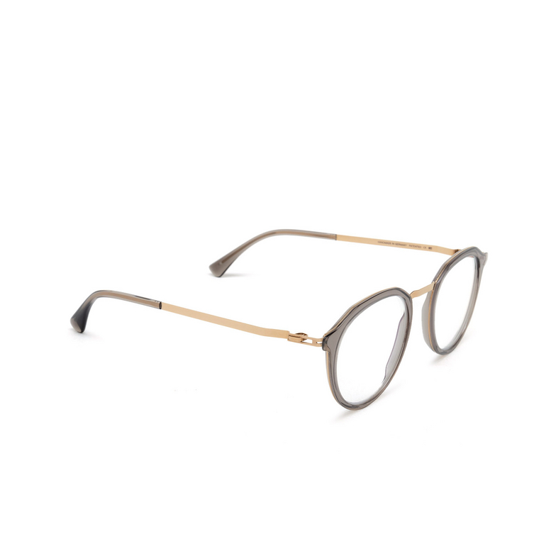 Mykita PAULSON Eyeglasses 653 a83-champagne gold/clear ash - 2/4