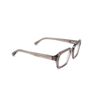 Mykita RUE Eyeglasses 776 c159-clear ash/shiny silver - three-quarters view