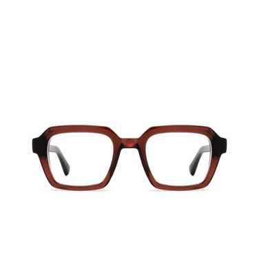 Mykita RUE Eyeglasses 788 c171-pine honey/shiny silver - front view