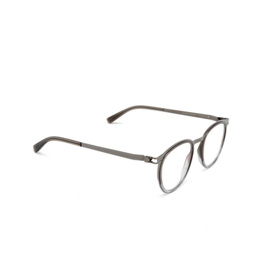 Mykita SIWA Eyeglasses 899 a54 shiny graphite/grey gradie - three-quarters view
