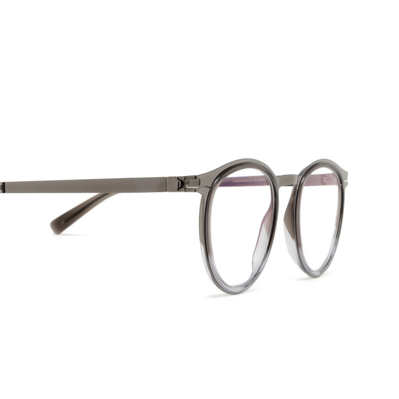 Mykita SIWA Eyeglasses 899 a54 shiny graphite/grey gradie - 3/4