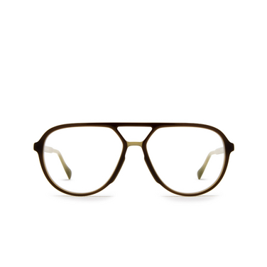 Mykita SURI Eyeglasses 784 c167 green dark brown/silk gol - front view