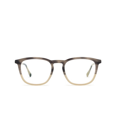 Mykita TIWA Eyeglasses 791 c174-striped grey gradient/pea - front view