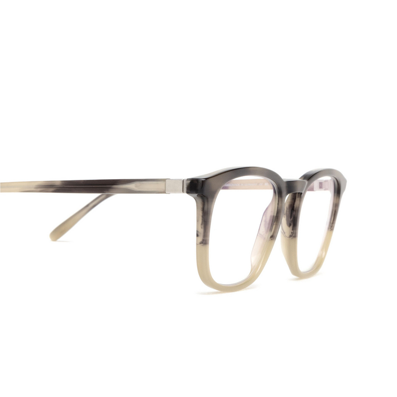 Mykita TIWA Eyeglasses 791 c174-striped grey gradient/pea - 3/4