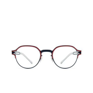 Mykita VAASA Eyeglasses 542 navy/rusty red - front view