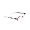 Mykita VAASA Eyeglasses 542 navy/rusty red - product thumbnail 2/4