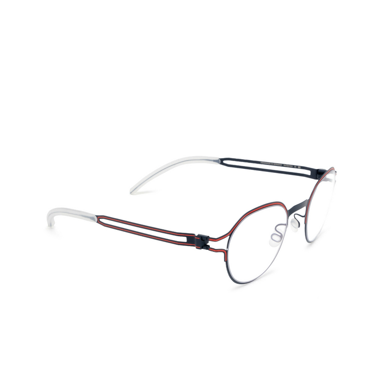 Mykita VAASA Eyeglasses 542 navy/rusty red - 2/4