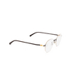 Mykita WATARU Eyeglasses 122 gold/dark brown - product thumbnail 2/4