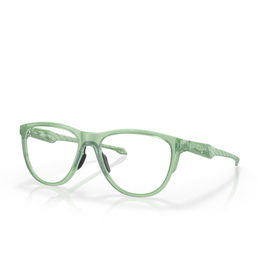 Oakley ADMISSION Eyeglasses 805605 polished trans jade - three-quarters view