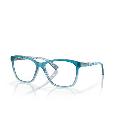 Oakley ALIAS Eyeglasses 815511 polished trans balsam - three-quarters view