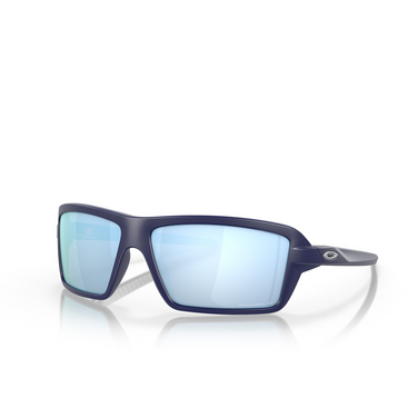Oakley CABLES Sunglasses 912913 matte navy - three-quarters view