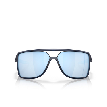 Occhiali da sole Oakley CASTEL 914706 matte translucent blue - frontale
