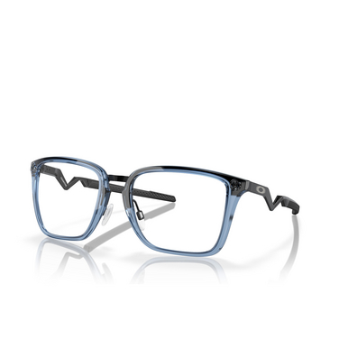 Oakley COGNITIVE Eyeglasses 816203 transparent blue - three-quarters view