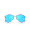 Occhiali da sole Oakley CONTRAIL 414703 satin chrome - anteprima prodotto 1/4