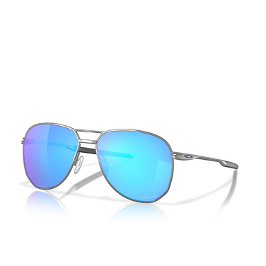 Oakley CONTRAIL Sunglasses 414703 satin chrome - three-quarters view