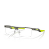 Occhiali da vista Oakley COUPLER 805302 polished grey smoke - anteprima prodotto 2/4