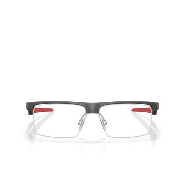 Lunettes de vue Oakley COUPLER 805303 satin light steel - Vue de face