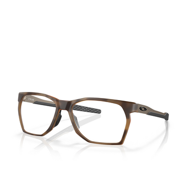 Occhiali da vista Oakley CTRLNK 805903 satin brown tortoise - tre quarti