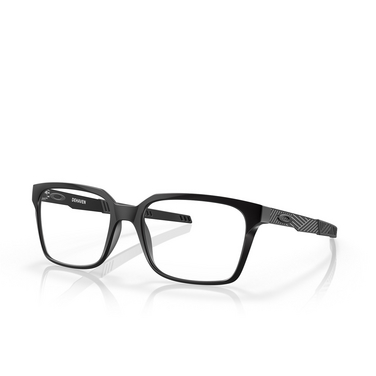 Oakley DEHAVEN Eyeglasses 805401 satin black - three-quarters view